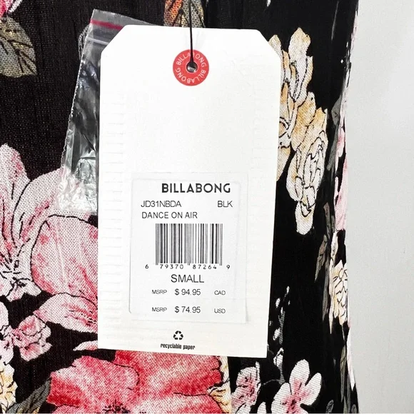 Billabong Dance On Air Floral
Maxi Dress Womens Size S #004 - Picture 3 of 5